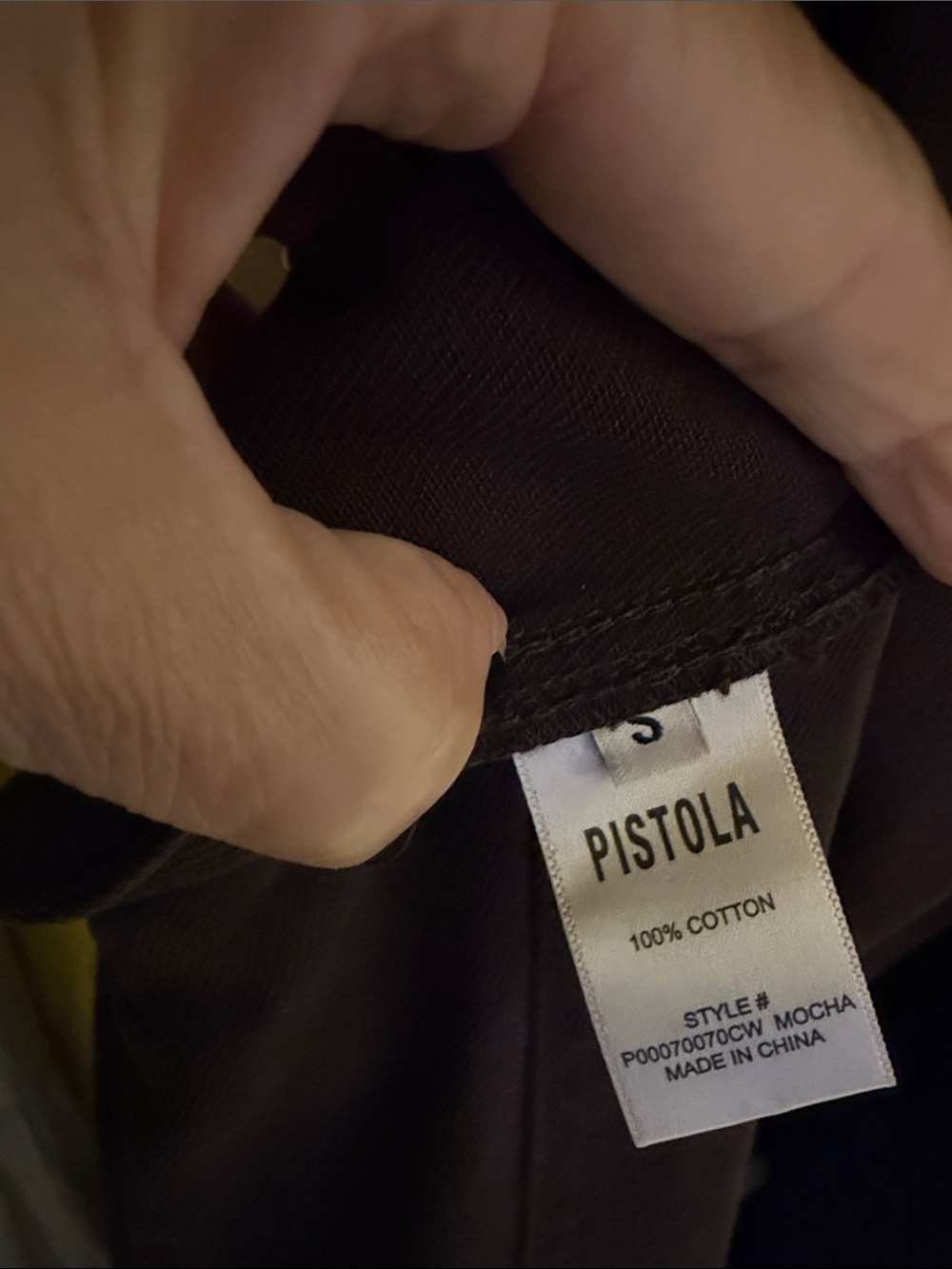 pistola Dark Brown Short-Sleeve Utility Jumpsuit - Picture 16 of 16